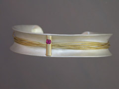 silver 14kwire tourmaline